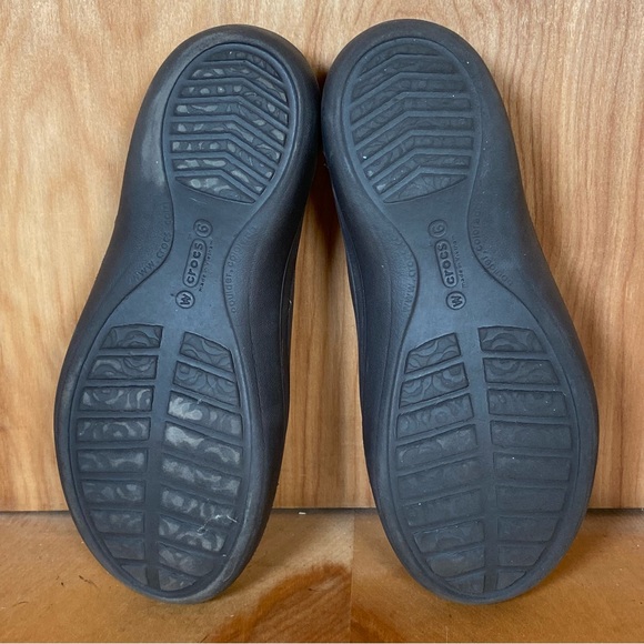 Womens 6 Crocs Kadee Flats Brown TSS0681 - Picture 7 of 8